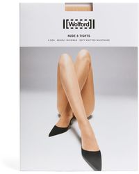 Wolford - Nude 8 Tights - Lyst