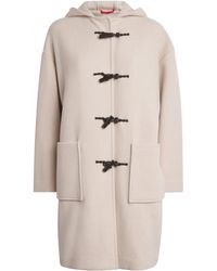 MAX&Co. - Wool-Blend Duffle Coat - Lyst