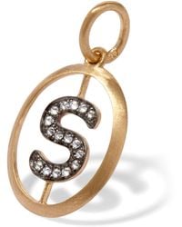 Annoushka - And Diamond Initial S Pendant - Lyst