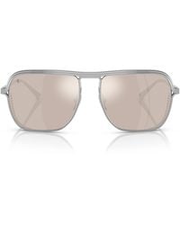 Ferrari - Logo-Detail Sunglasses - Lyst