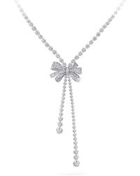 Graff - And Diamond Tilda's Bow Necklace - Lyst