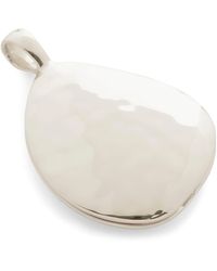 Monica Vinader - Sterling Deia Pebble Locket - Lyst
