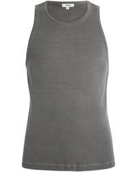 Agolde - Ribbed Viggo Tank Top - Lyst