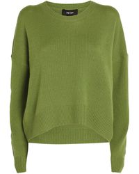 ME+EM Cashmere Lofty Sweater - Green