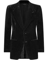 Tom Ford - Fluid Velvet Shelton Cocktail Blazer - Lyst