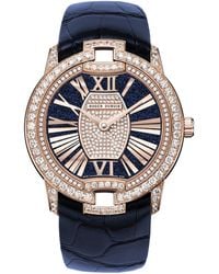 Roger Dubuis - Rose And Diamond Velvet Watch - Lyst