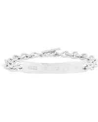 The Ouze - Sterling Hallmark Bracelet - Lyst