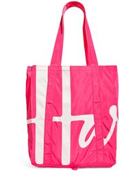 Harrods - Logo Pocket Shopper Bag - Lyst