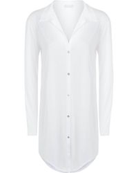 Hanro - Cotton Deluxe Boyfriend Nightshirt - Lyst