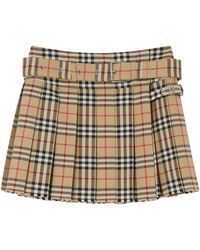 burberry skirt set