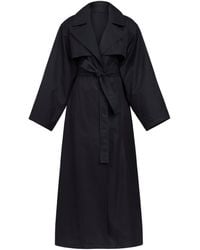 Alaïa - Cotton Trench Coat - Lyst