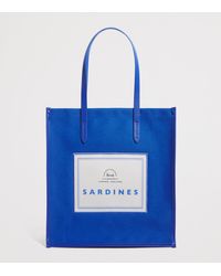 Harrods - Cotton Sardines Condiments Shopper Bag - Lyst