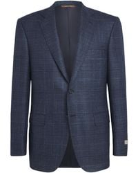 Canali - Wool-Cashmere-Silk Blazer - Lyst