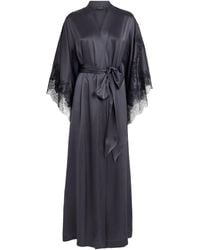 Carine Gilson - Silk Long Cérès Robe - Lyst