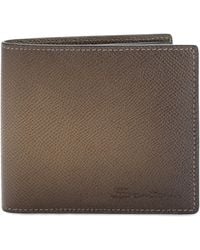 Santoni - Leather Ombré Bifold Wallet - Lyst