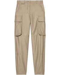 MAX&Co. - Virgin Wool-Blend Cargo Trousers - Lyst