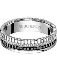 Boucheron - Extra Small And Diamond Quatre Edition Ring - Lyst