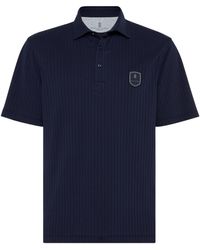 Brunello Cucinelli - Tennis Badge Polo Shirt - Lyst