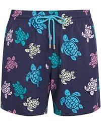 Vilebrequin - Turtle Print Moorise Swim Shorts - Lyst