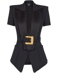 Balmain - Virgin Wool Jacket - Lyst