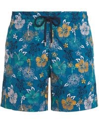 Vilebrequin - Embroidered Mistral Swim Shorts - Lyst