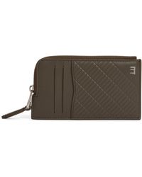 Dunhill - Leather Contour Zipped Card Holder - Lyst