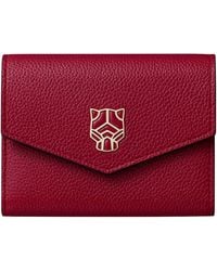 Cartier - Mini Leather Panthère De Wallet - Lyst