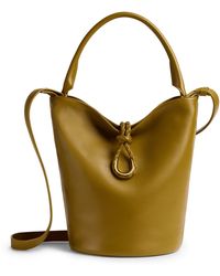 Bottega Veneta - Leather Liberta Bucket Bag - Lyst