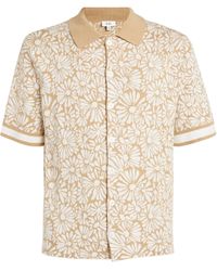 CHE - Knitted Daisy Jacquard Shirt - Lyst
