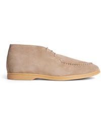 Eleventy - Suede Ankle Boots - Lyst