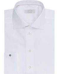 Eton - Contemporary Fit Cotton Twill Shirt - Lyst