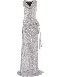 Rabanne - Sequin-embellished Gown - Lyst