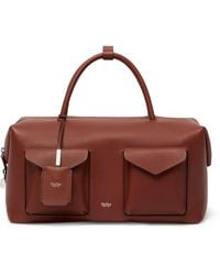 Max Mara - Large Leather Boston Bowler Bag - Lyst