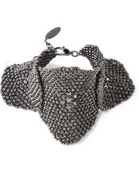 Brunello Cucinelli - Sterling Sculptured Flower Bracelet - Lyst