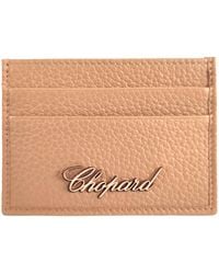 Chopard - Small Leather Classic Card Holder - Lyst