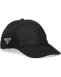 Prada - Re-Nylon Baseball Cap - Lyst