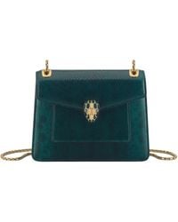 BVLGARI - Karung Leather Serpenti Forever Cross-Body Bag - Lyst