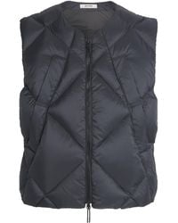 Cole Buxton Down Quilted Vest in Blue for Men | Lyst UK