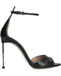 Tom Ford - Leather Pin-Heel Sandals 105 - Lyst