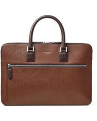 Aspinal of London - Leather Connaught Briefcase - Lyst