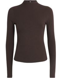 PAIGE - High-Neck Henrietta Top - Lyst