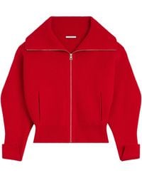 Givenchy - Wool-Blend Zip-Up Cardigan - Lyst