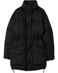 Miu Miu - Down Technical Pongé Puffer Jacket - Lyst