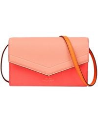 Smythson - Panama Leather Envelope Cross-Body Bag - Lyst