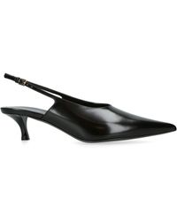 Givenchy - Leather Show Slingback Pumps 45 - Lyst