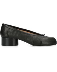 Maison Margiela - Suede Tabi Ballerina Pumps 30 - Lyst