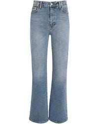 FRAME - The Arrow High-Rise Bootcut Jeans - Lyst