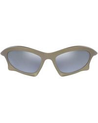 Balenciaga - Bat Rectangle Bb0229S Sunglasses - Lyst