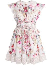 CAMILLA - Torero Libertine Ruffle Mini Dress - Lyst