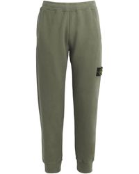 Stone Island - Fleece Sweatpants - Lyst